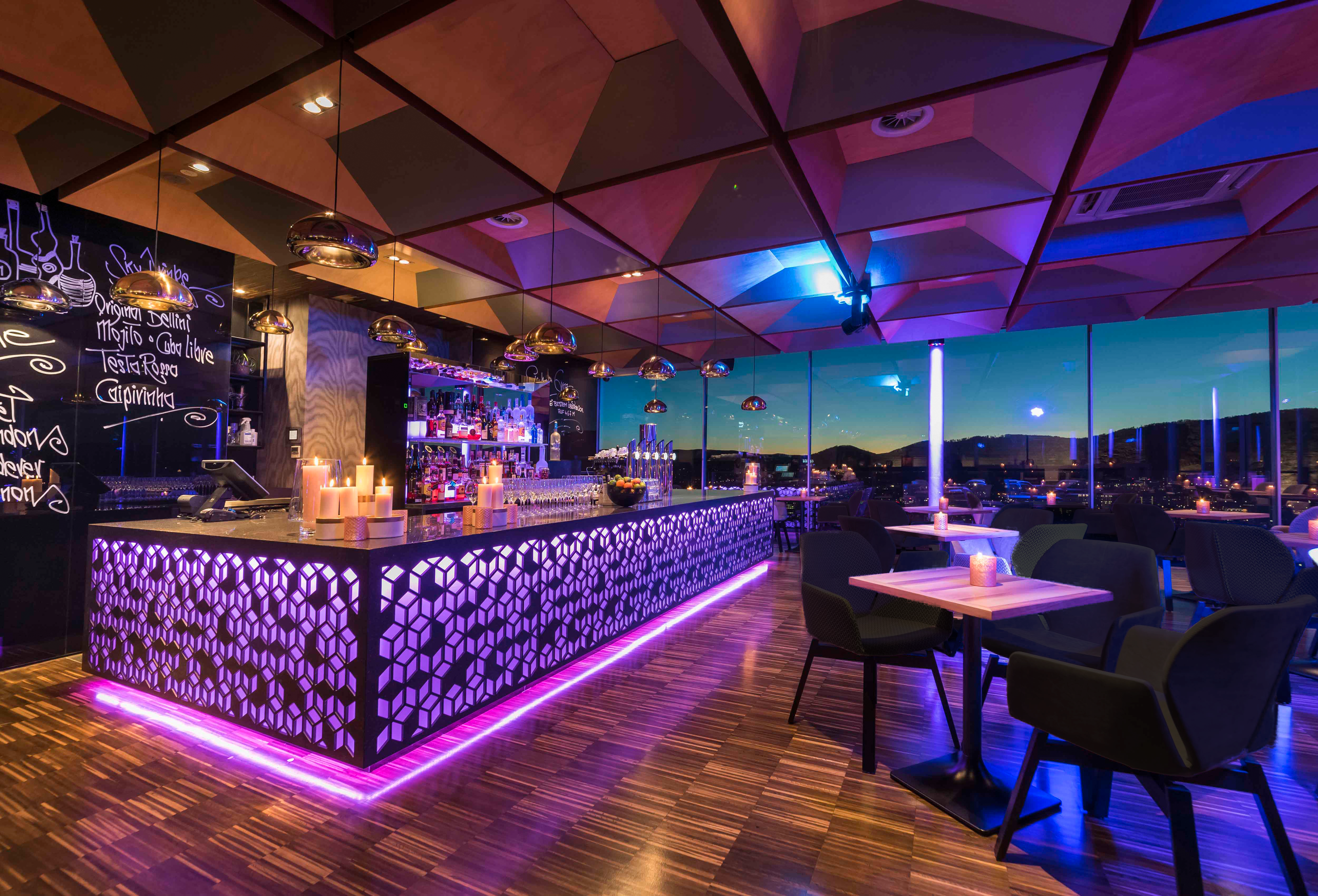 Skybar Graz Innenansicht